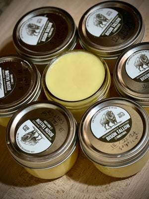 100% Grass-Fed Bison Tallow (Culinary Edition)